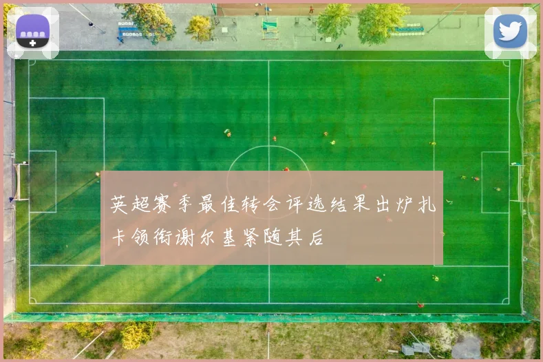 英超赛季最佳转会评选结果出炉扎卡领衔谢尔基紧随其后